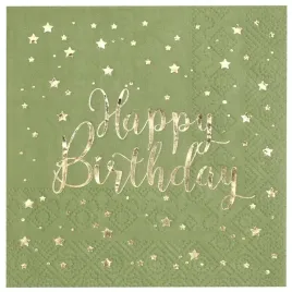 serwetki-papierowe-urodziny-gwiazdki-oliwkowy-happy-birthday-25-cm-20-szt