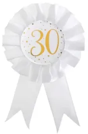 kotylion-na-30-urodziny-gwiazdki-bialy-8x15-cm-urodzinowy-trzydziestka