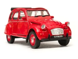 citroen-2cv-kolekcjonerski-metalowy-model-samochod-resorak-welly-1-34-red