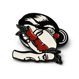 geisha-or-4-cm-or-metal-or-przypinka-or-surreal