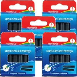 naboje-do-piora-keyroad-niebieskie-wklady-atramentowe-6-sztuk-5-opak