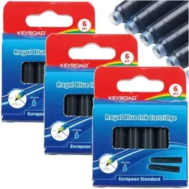 naboje-do-piora-keyroad-niebieskie-wklady-atramentowe-6-sztuk-3-opak