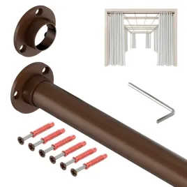 drazek-na-zaslony-ogrodowe-do-altany-balkon-taras-fi-25-mm-295-cm-braz