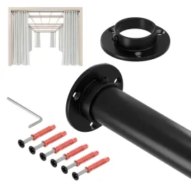 drazek-na-zaslony-ogrodowe-do-altany-balkon-taras-fi-32-mm-200-cm-czarny