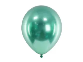 balony-polyskujace-glossy-30-cm-butelkowa-zielen-50-sztuk-partydeco