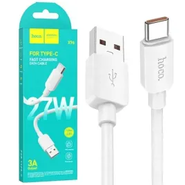 kabel-usb-uniwersalny-biala-zlacze-typ-c-hoco-x20-1m-fast-charging-2-4a