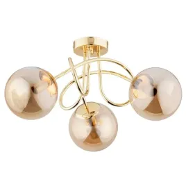 lampa-sufitowa-zlota-nowoczesna-3-szklane-bursztynowe-kule-do-salonu-alfa