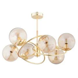 lampa-sufitowa-zlota-nowoczesna-szklane-bursztynowe-kule-do-salonu-6pk-alfa