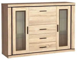 dab-sonoma-komoda-witryna-157-cm-salon-dallas