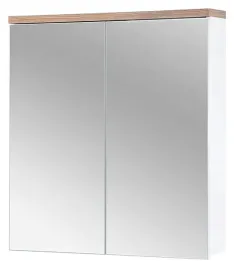 szafka-lazienkowa-z-lustrem-60cm-bali-white-biala-z-polka-comad