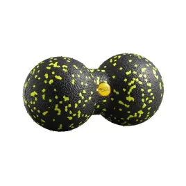 pilka-podwojna-4fizjo-16-cm-x-8-cm-czarny-zolty-piankowa-epp