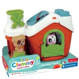 clementoni-farma-sensoryczna-domek-z-klockami-clemmy-baby-soft