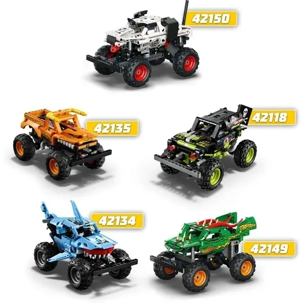lego-technic-monster-jam-dragon-42149-wiek-dziecka-7-lat