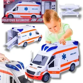 auto-karetka-pogotowia-ambulans-naped-gra-swieci-pogotowie-ratunkowe-nosze