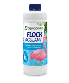 Zdjęcie produktu ULTRA MOCNY FLOCK SUPER 1L NA MĘTNĄ WODĘ KOAGULANT BASEN CHEMIA DO BASENU