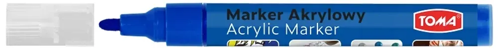 toma-marker-akrylowy-niebieski-stan-nowy