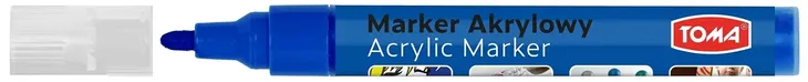 toma-marker-akrylowy-niebieski-stan-nowy