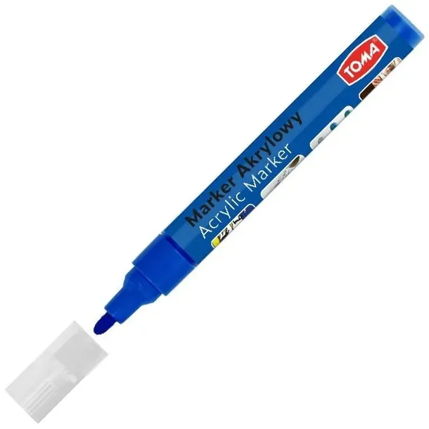 toma-marker-akrylowy-niebieski-waga-z-opakowaniem-0-2-kg