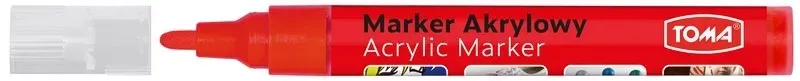 toma-marker-akrylowy-czerwony-stan-nowy