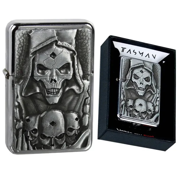 Zapalniczka Benzynowa Metalowa ORYGINALNA TASMAN na benzynę typu zippo