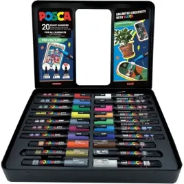 zestaw-posca-uni-posca-20-szt-kolory-pop-brokatowy-zolty-pc-3m