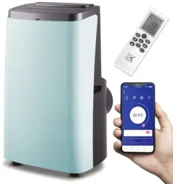 designerski-klimatyzator-przenosny-niebieski-35kw-12000-btu-wifi-aplikacja