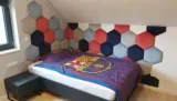 panele-tapicerowane-scienne-heksagon-41x355-pomieszczenie-pokoj-dzieciecy-salon-sypialnia