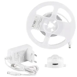 zestaw-tasma-pasek-led-12v-2m-z-zasilaczem-i-czujnikiem-pir-4000k-polux
