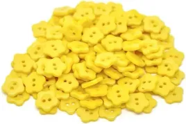 guziki-plastikowe-kwiatki-z-2-otworami-12-mm-zolte-50-szt