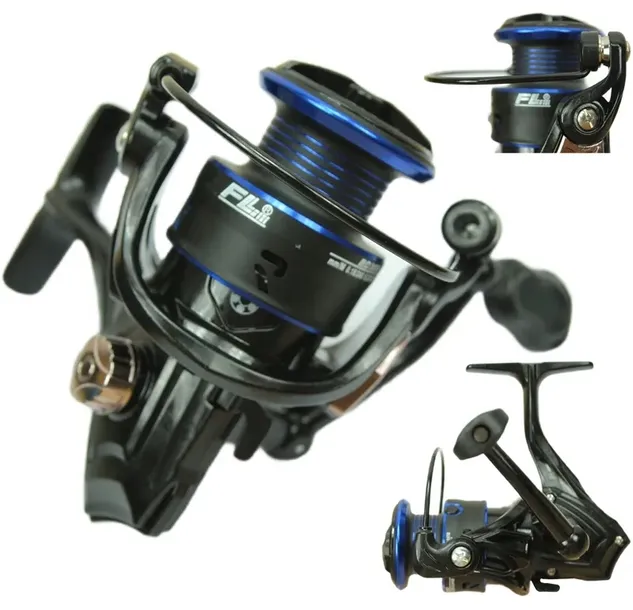 lekki KOŁOWROTEK WĘDKARSKI BD3000 method feeder spinning match ALU szpula