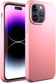 newtop-etui-kompatybilne-z-iphone-14-pro-max-rozowe-silikonowe