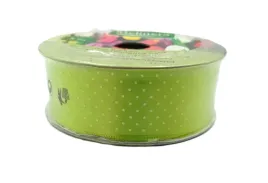 melinera-tasma-5-m-x-25-cm-zielona-w-groszki