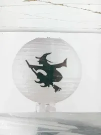 livarno-lampion-papierowy-czarownica-halloween