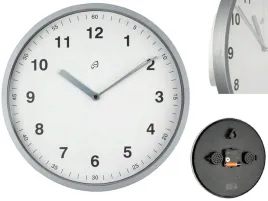 zegar-scienny-cichy-kwarcowy-auriol-bialy-srebrny-20cm