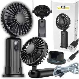 wentylator-przenosny-podstawka-reczny-czarny-mat-wiatraczek-mini-wiatrak