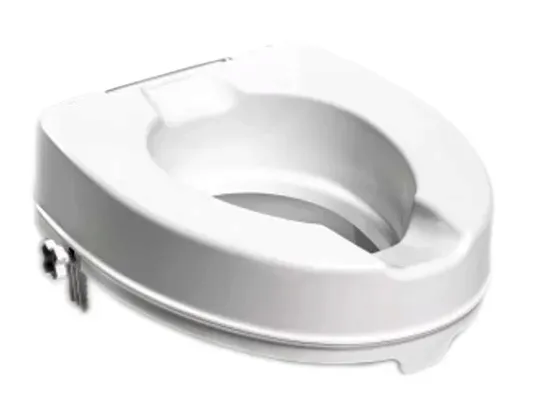 NAKŁADKA NASADKA NA SEDES TOALETĘ UBIKACJĘ PODWYŻSZAJĄCA WC 10 cm do 250 kg