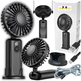 wiatraczek-mini-wiatrak-wentylator-przenosny-podstawka-reczny-czarny-mat
