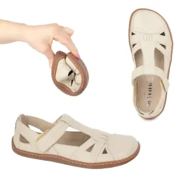 buty-damskie-barefoot-na-lato-olivier-1285-na-rzep-bezowe-39
