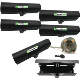 Zdjęcie produktu DUŻA STACJA TUNEL DERATYZACYJNA KARMNIK DERATYZACYJNY SZCZURY I MYSZY 5 szt