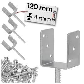 4-x-podstawa-slupa-120-mm-ocynk-do-betonu-kotwa-wkrety-do-montazu