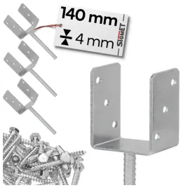 4-x-podstawa-slupa-140-mm-do-betonu-kotwa-ocynk-wkrety-do-montazu