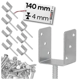 8-x-podstawa-slupa-140-mm-do-betonu-kotwa-ocynk-wkrety-do-montazu