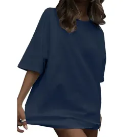 koszulka-damska-oversize-dluga-duza-luzna-granatowa-krotka-sukienka-xxl