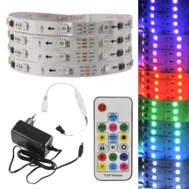 zestaw-tasma-pasek-led-rgb-2m-12v-z-pilotem-i-zasilaczem-na-biurko-polux
