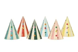 czapeczki-urodzinowe-cyrk-z-pomponikami-kolorowe-gwiazdki-urodziny-cyrkowe