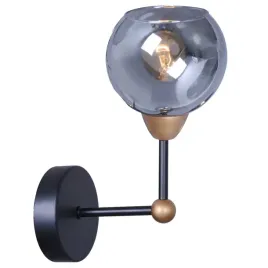 lampa-scienna-kinkiet-czarny-zloty-szklany-klosz-do-salonu-sypialni-polux