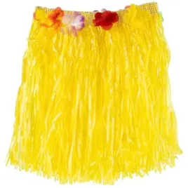 spodnica-hawajska-aloha-hawajskie-urodziny-spodniczka-kwiaty-zolta-40cm
