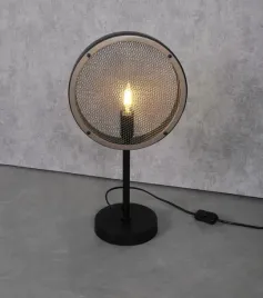 lampa-stolowa-czarna-brazowa-druciana-siatka-okragla-nowoczesna-45-cm-polux