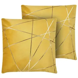 zestaw-2-poduszek-dekoracyjnych-pinus-welur-45-x-45-cm-zolty-wzor-geometryc