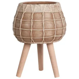 doniczka-na-nozkach-darmera-ceramika-30-cm-jasnobrazowy-lumarko
